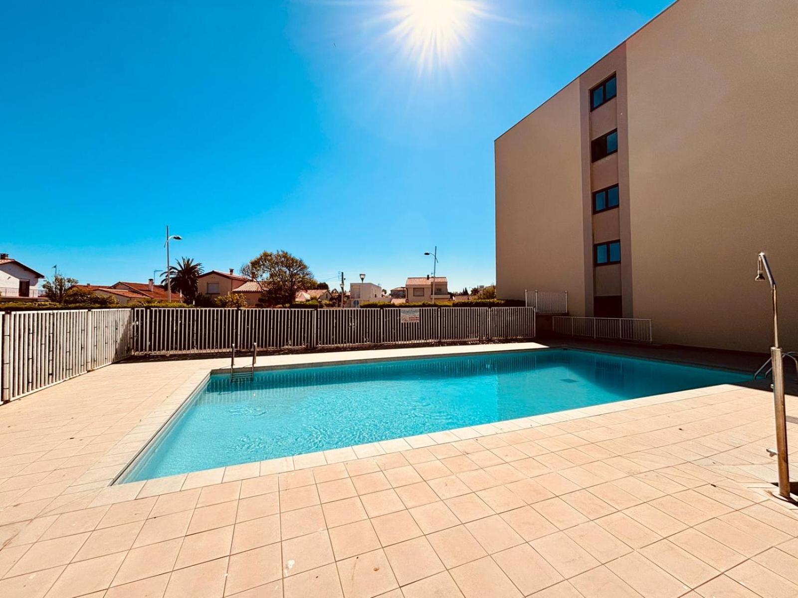 Studio Moderne Avec Parking Et Piscine- 313 Canet-en-Roussillon Exterior foto
